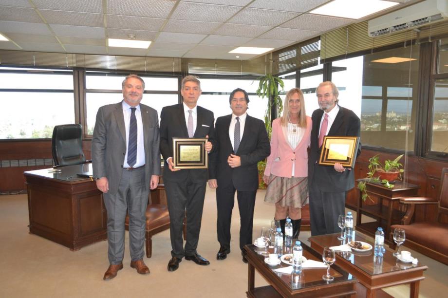 Los jueces Abel Guillermo Sanchez Torres, Horacio Rosatti, Eduardo Daniel Ávalos, Graciela Susana Montesi y Juan Carlos Maqueda.