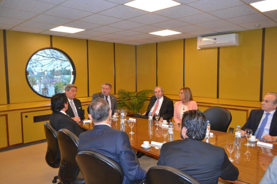 Los jueces Horacio Rosatti, Abel Guillermo Sanchez Torres, Juan Carlos Maqueda, Graciela Susana Montesi y Jaime Díaz Gavier.